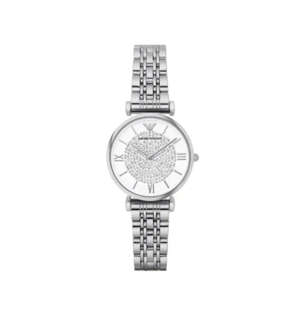 Emporio Armani Women's Two-Hand Stainless Steel Watch