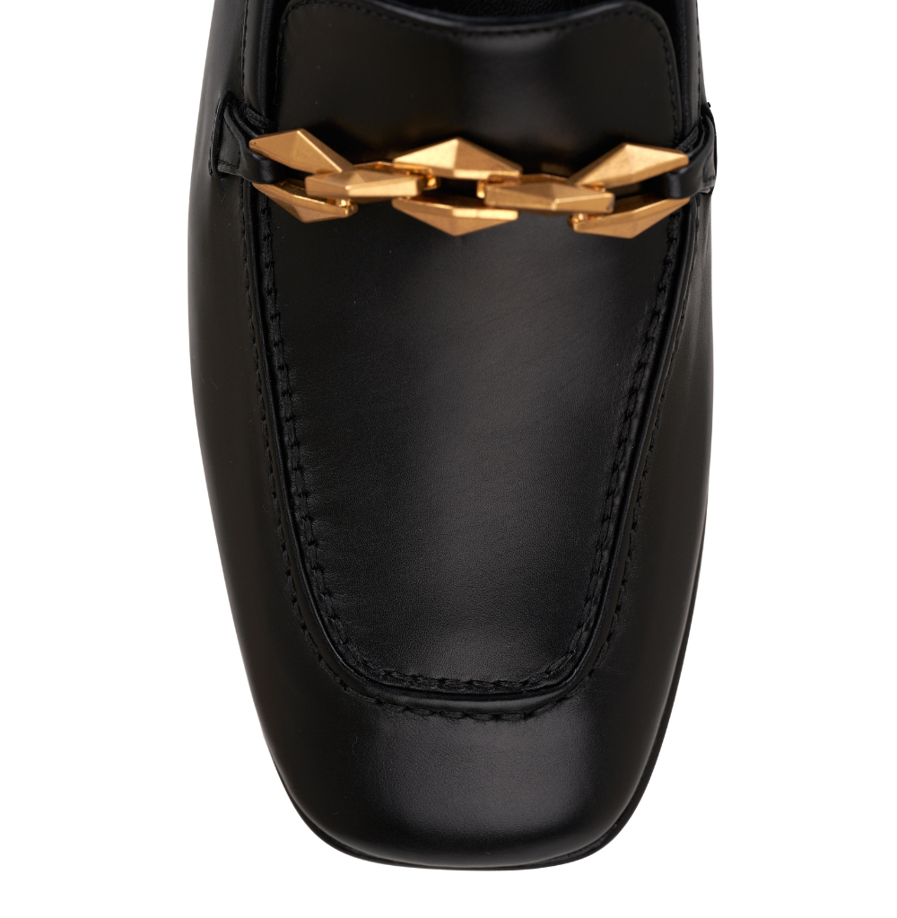 Jimmy Choo Diamond Tilda Chain Loafers