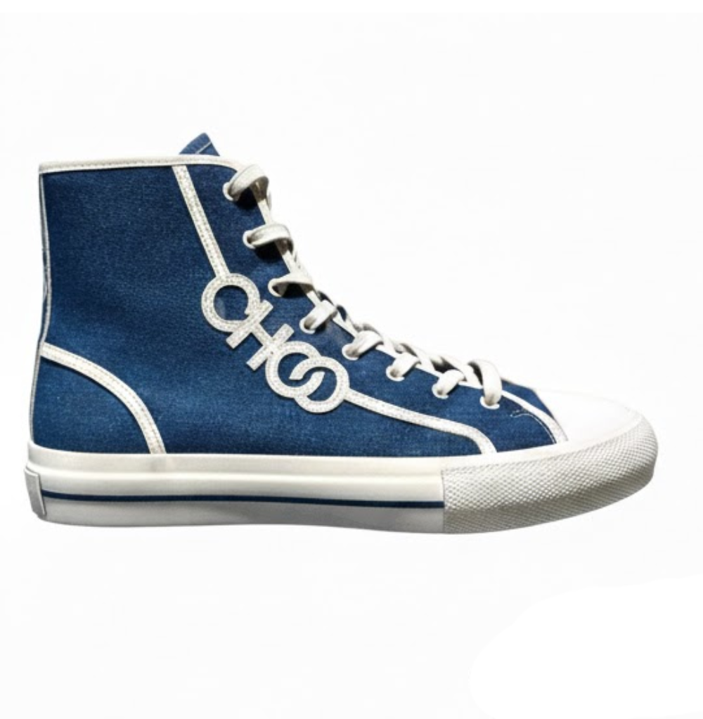 Jimmy Choo Fenix High/M Denim/Milk