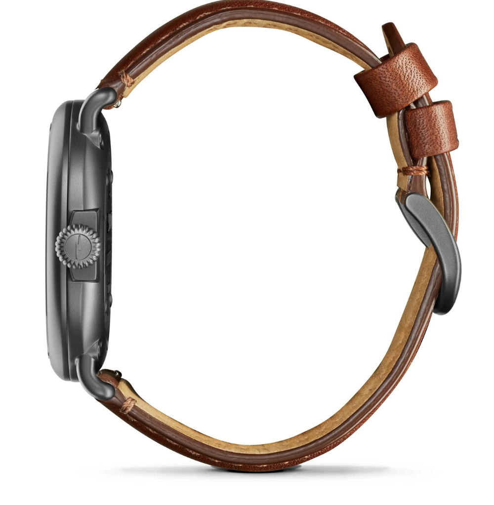 Shinola Detriot Runwell Leather-Strap Watch