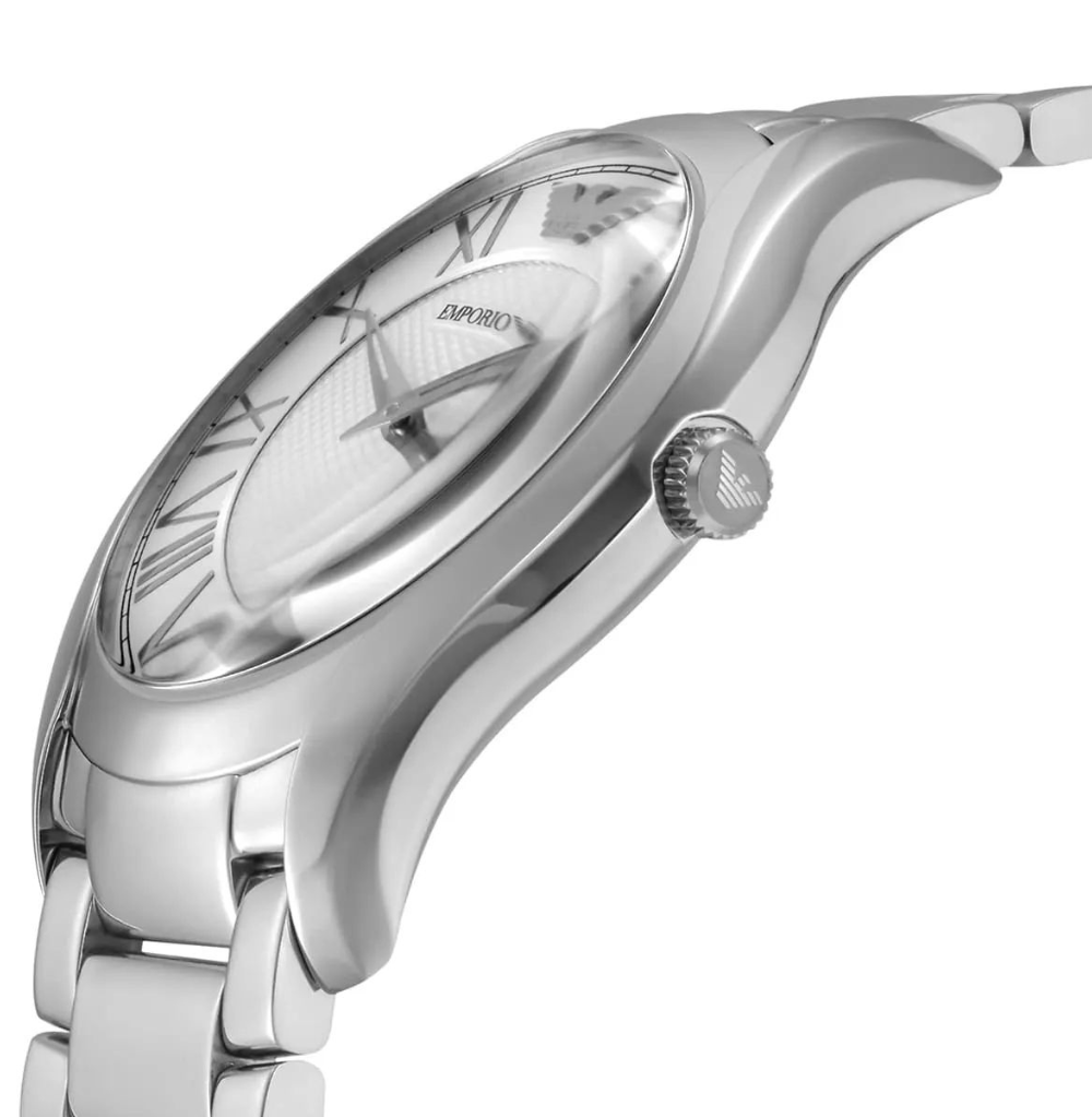Emporio Armani Men's Valente Quartz Stainless Steel Watch