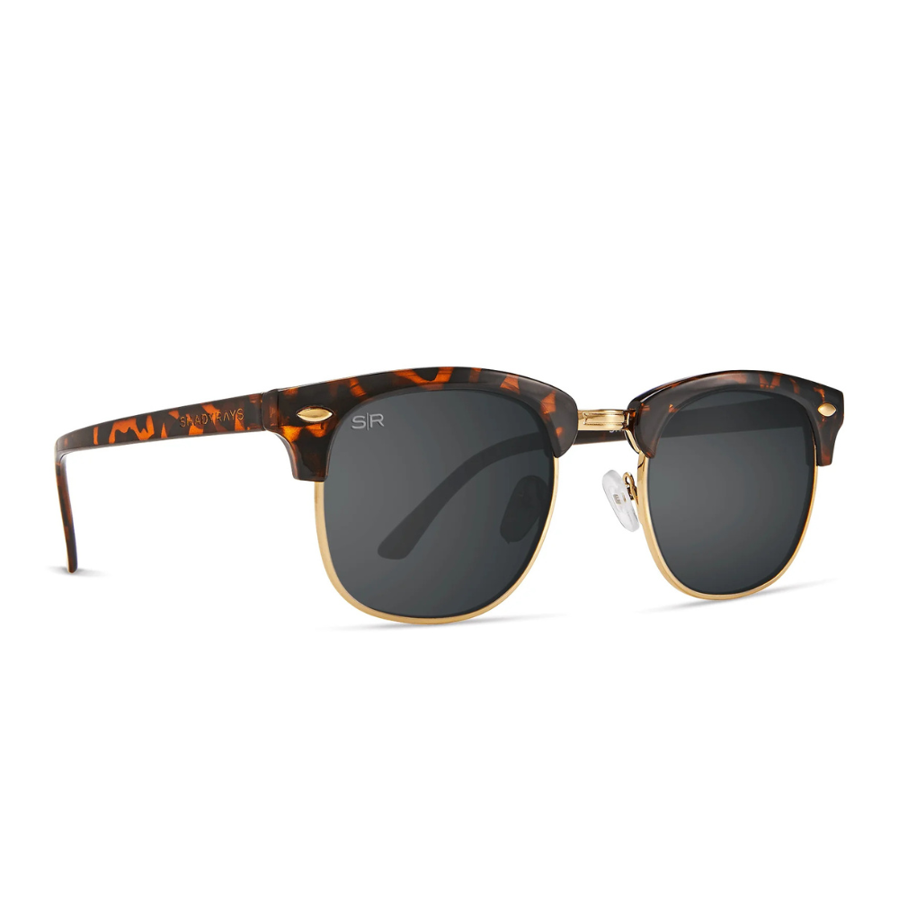 Shady Rays Oakmont Tortoise Tortoise Round Cl-33 Polarized Sunglasses 50-22-147