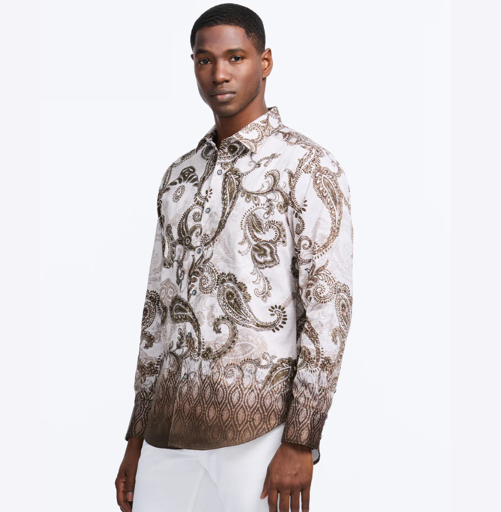 Robert Graham Wallington Long Sleeve Button Down Shirt