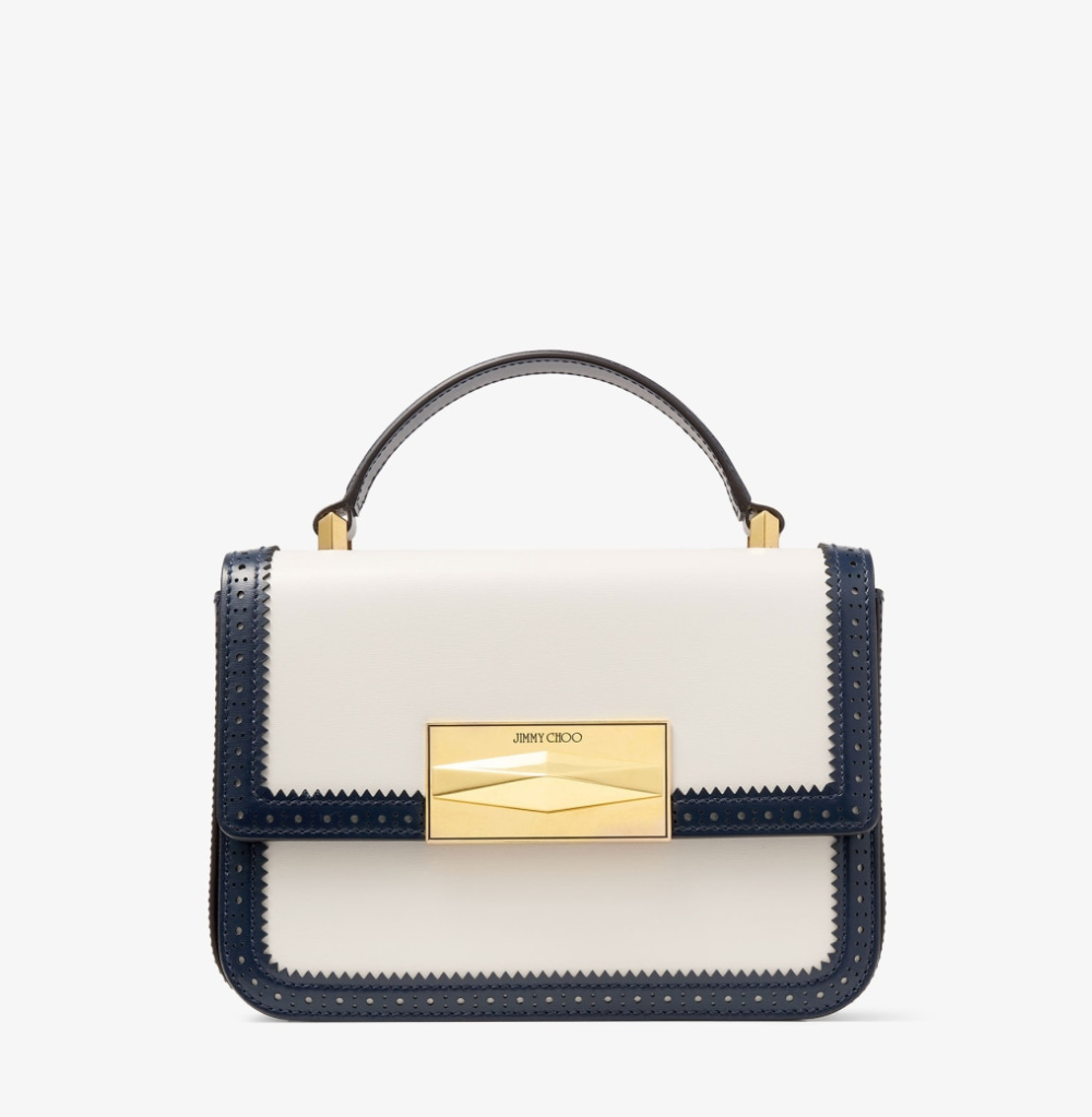 Jimmy Choo Diamond Top Handle Tote Bag