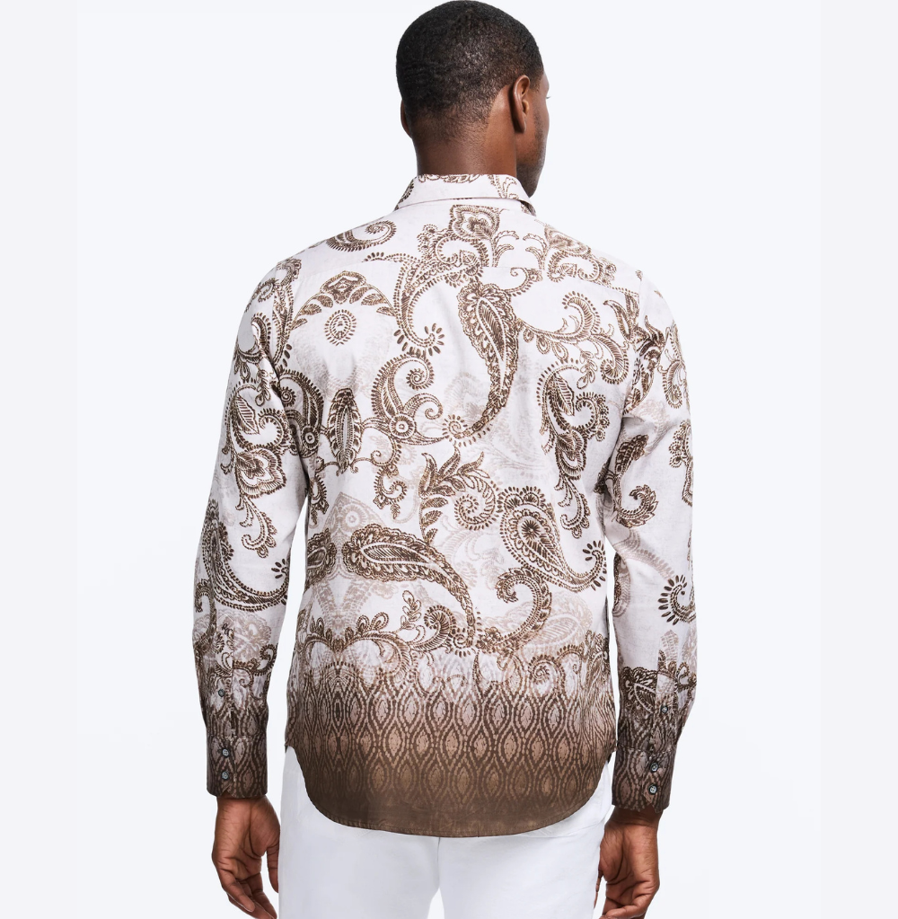Robert Graham Wallington Long Sleeve Button Down Shirt