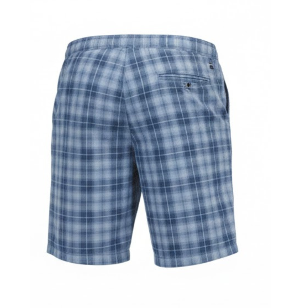 Bonobos Lightweight Blue Plaid Easy Shorts