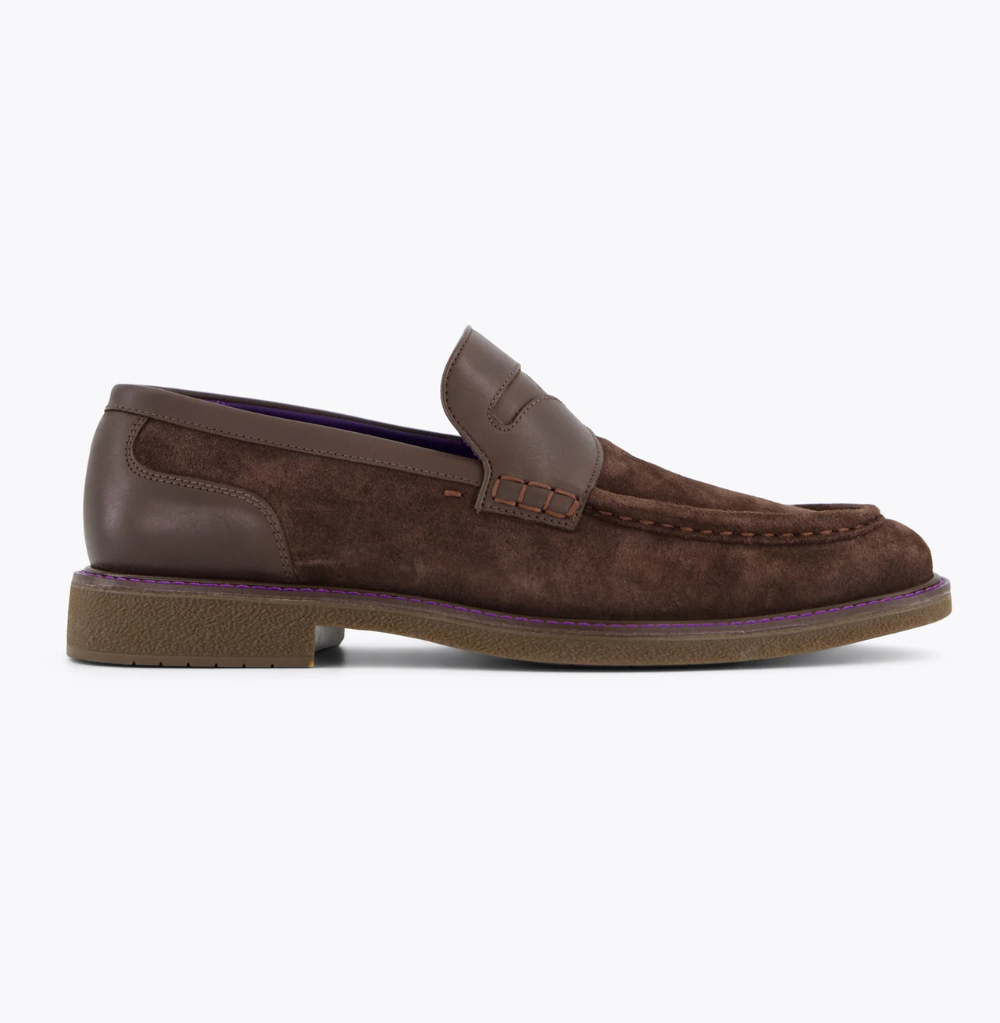 Robert Graham Smooth Talker Brown Loafer