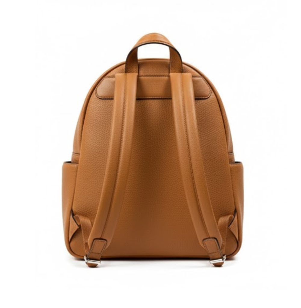 Coach Charter Backpack 24 In Signature Leather Brown