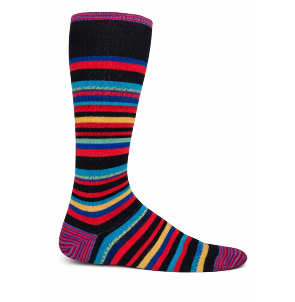 Robert Graham Pomsford Black Socks