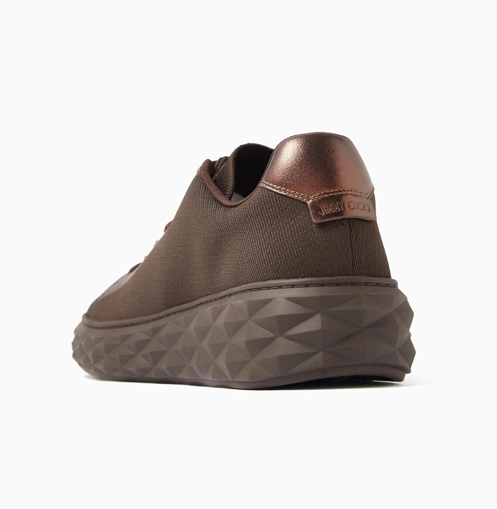 Jimmy Choo Brown Diamond Light Maxi Sneakers