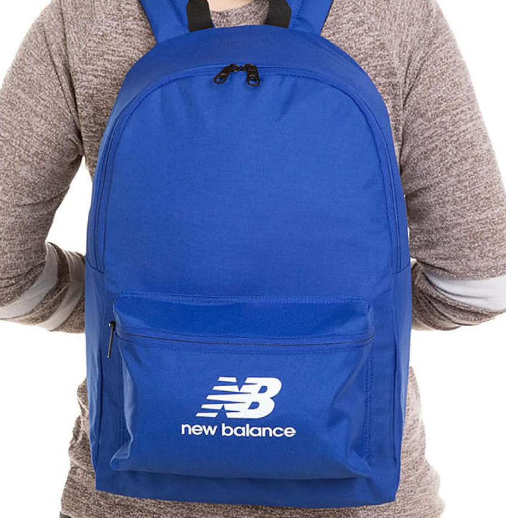 New Balance Logo Round Bag, Royal Blue