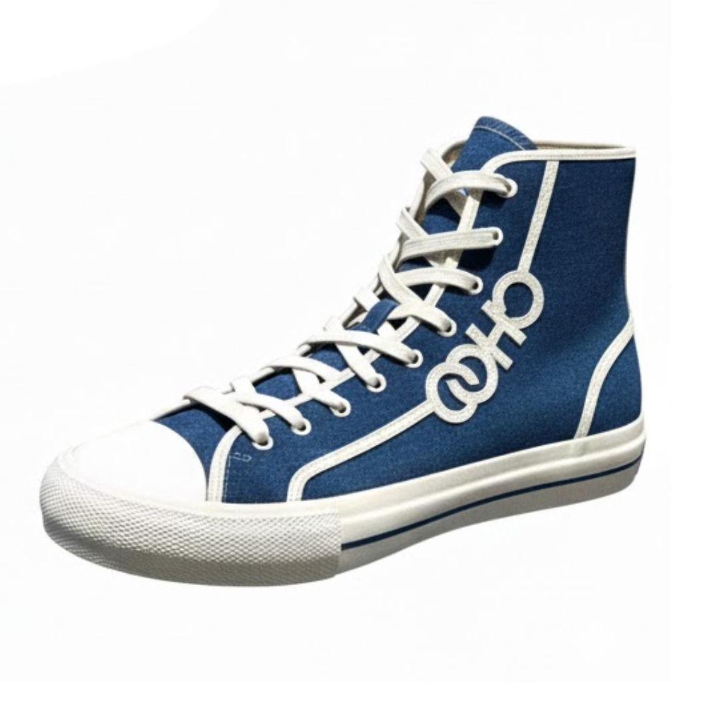 Jimmy Choo Fenix High/M Denim/Milk
