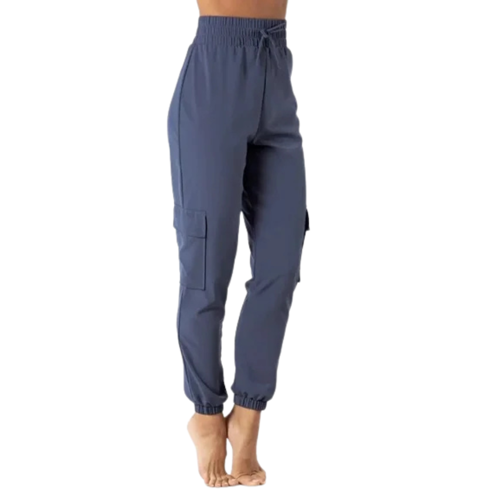 Balera Woven Tech Cargo Pants Indigo