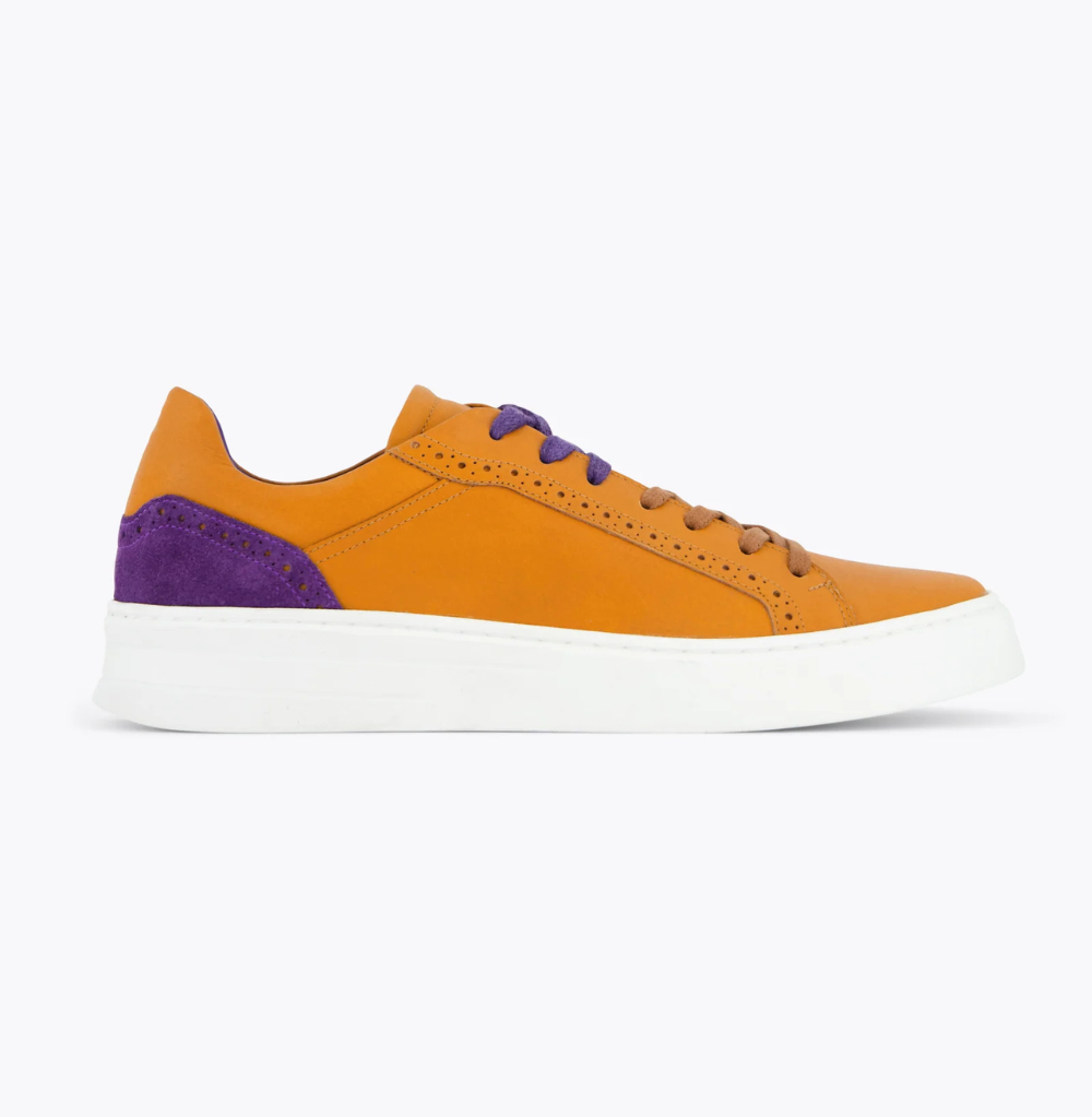 Robert Graham the Nightcap Cognac Sneaker