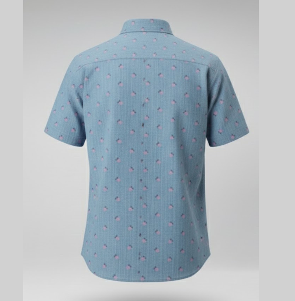 Bonobos Berry Breeze Button-Down Short Sleeve Prominent Fit Shirt