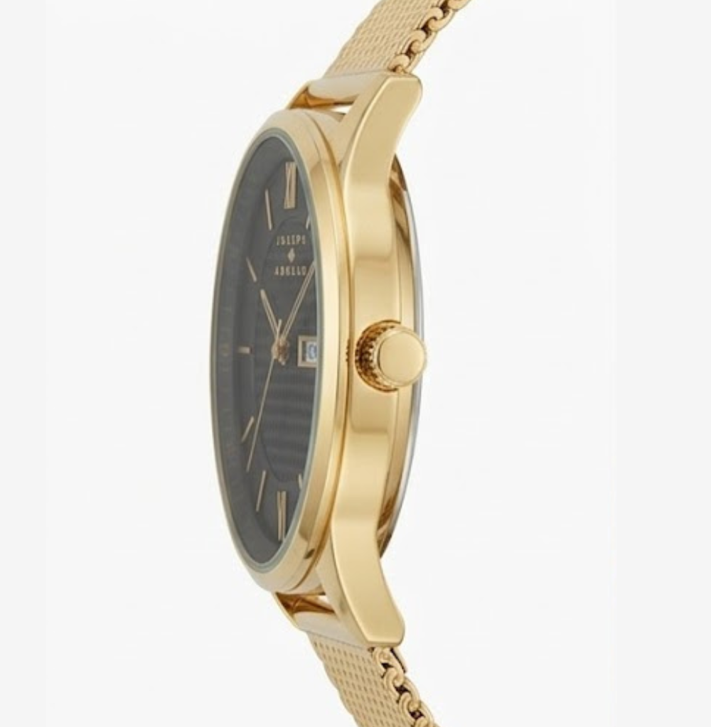Joseph Abboud The Gold Date Bracelet Watch