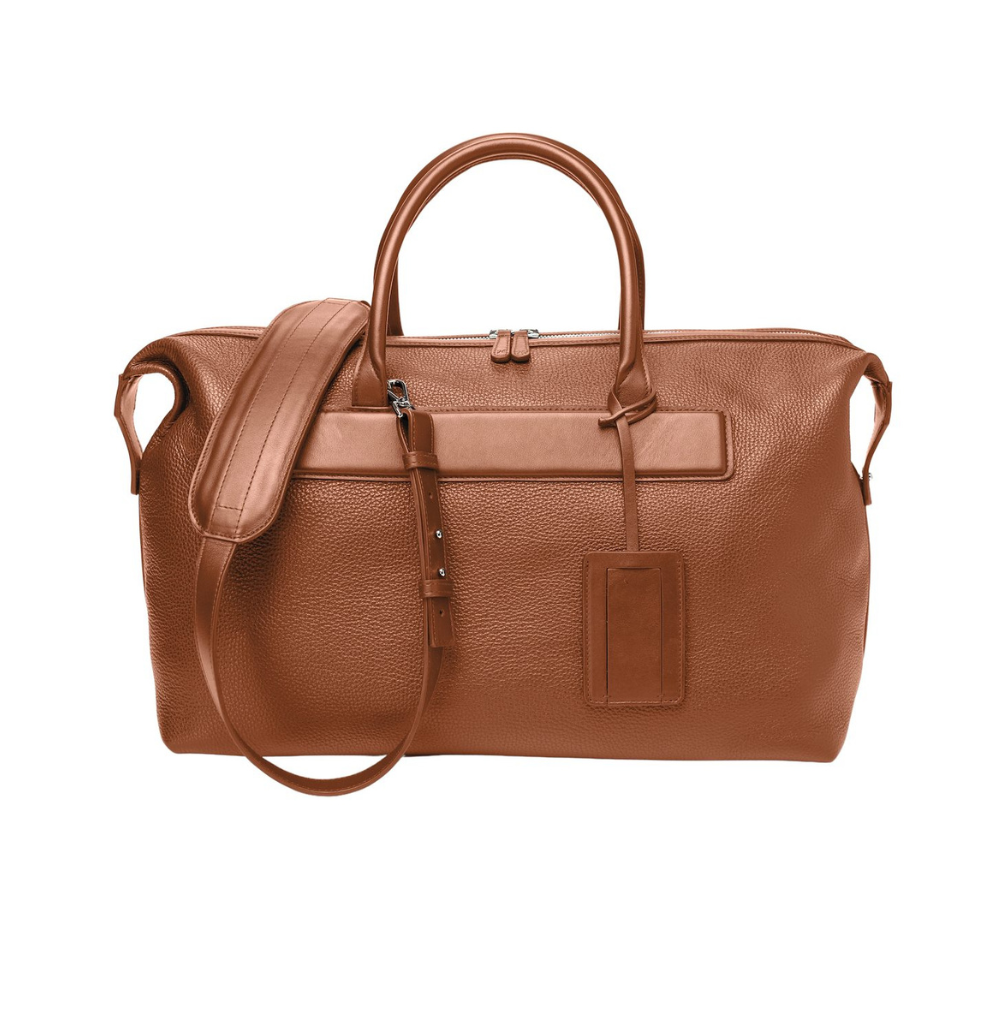 J.Hilburn Duffle Cognac Bag