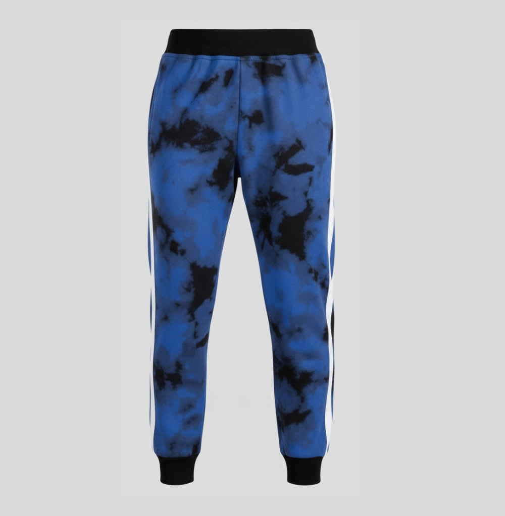 Balera Graphic Print Track Pants, Royal