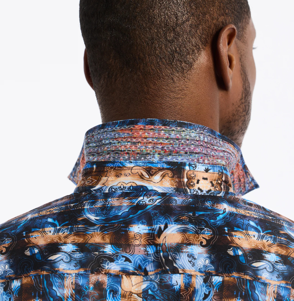 Robert Graham Remington Long Sleeve Button Down Shirt