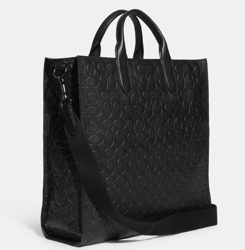 Coach Gotham Tall Tote In Signature Leather