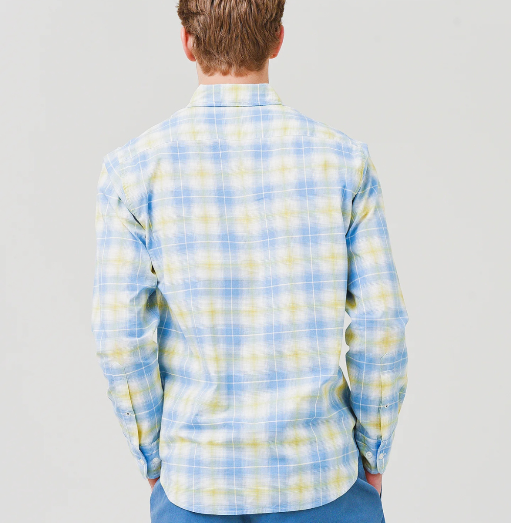 Bonobos SLIM FIT Long Sleeve Button-Down Shirt Breezy Ripley Plaid
