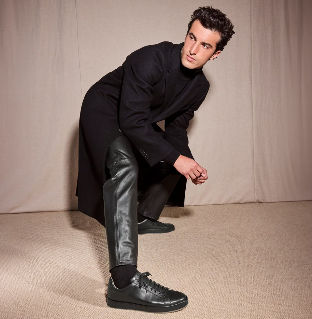 Allen Edmonds Barnes Lace-up Sneaker Black LE