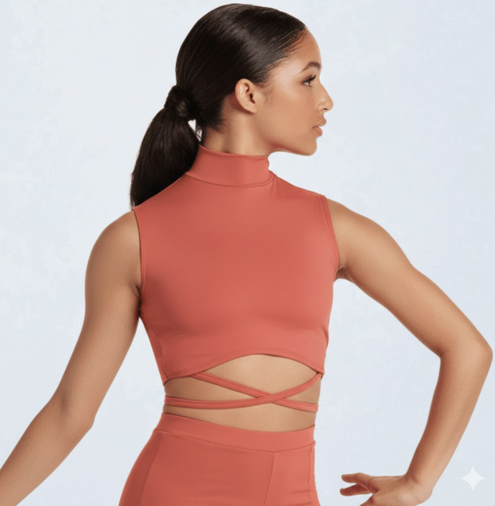 Balera 15856 Strappy Laced Back Top Sienna