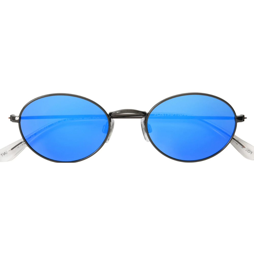 NEW Oakley HSTN Navy Transparent Blue Frame POLARIZED 24K Prizm Sunglass 9242-11