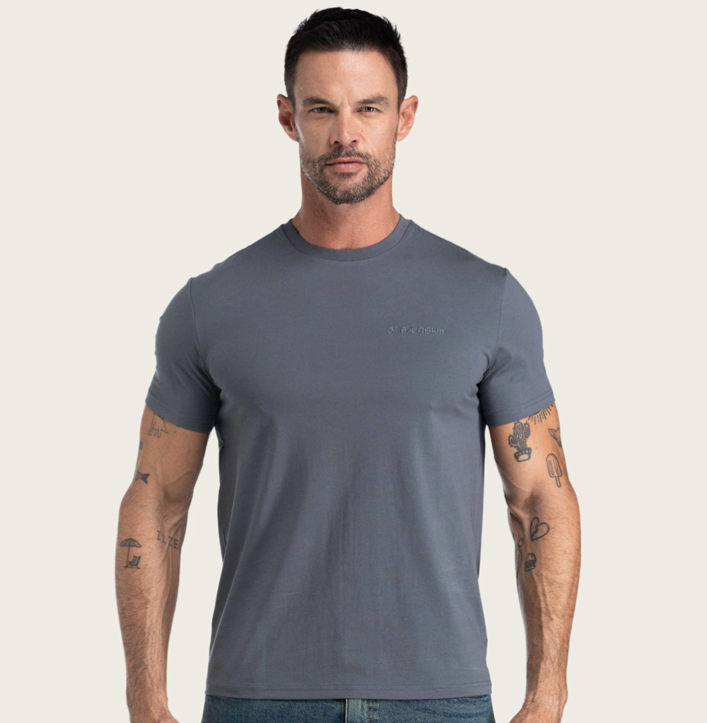 BÆRSkin Sorona Short Sleeve T-Shirt Dark Grey