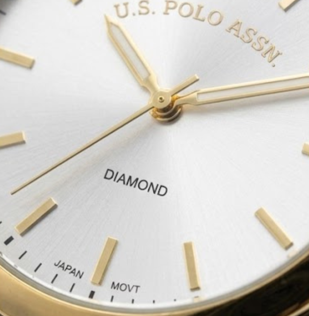 U.S. Polo Assn. Two-Tone Diamond Watch