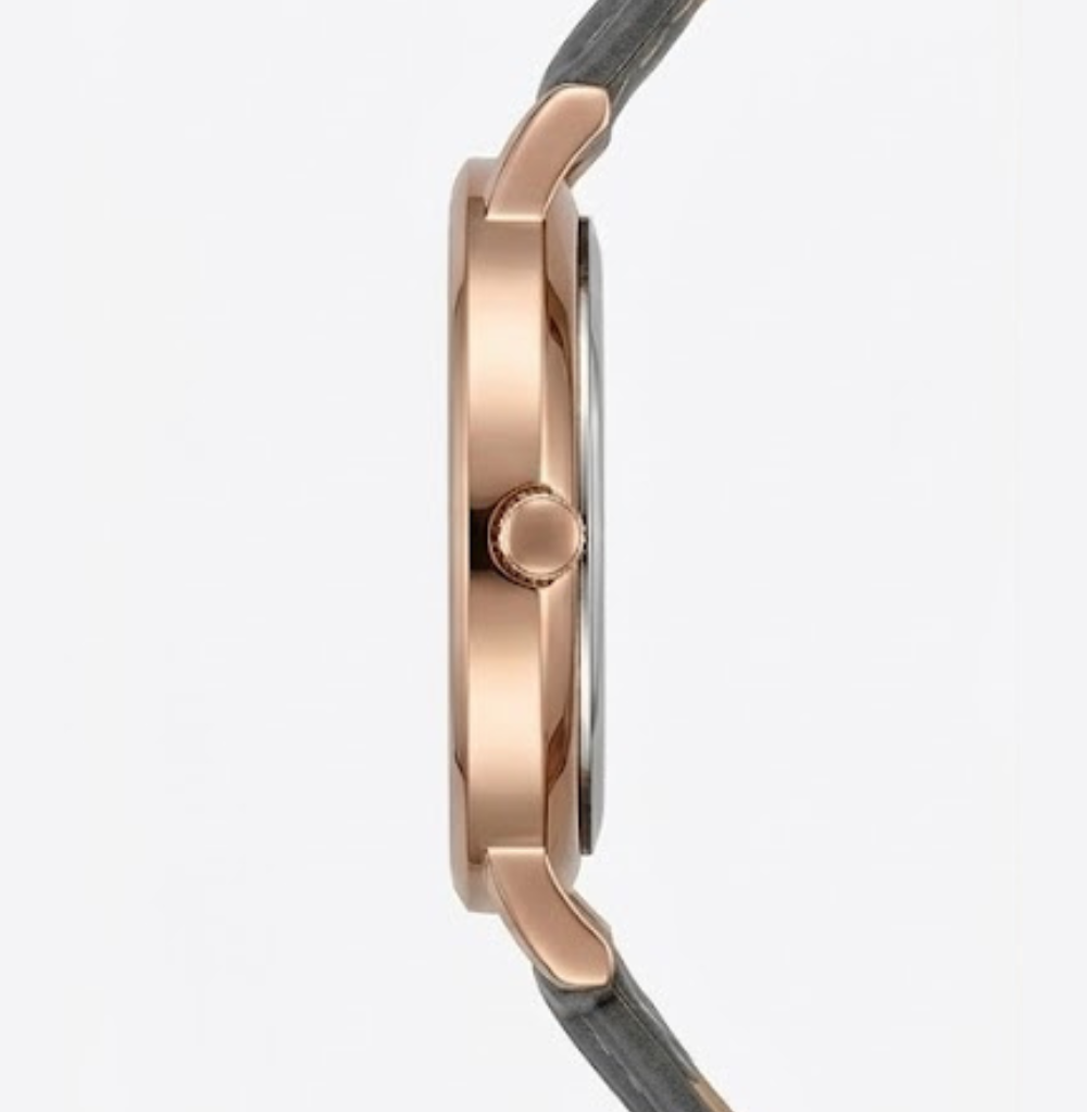 Identity London Slate Grey & Rose Gold Watch