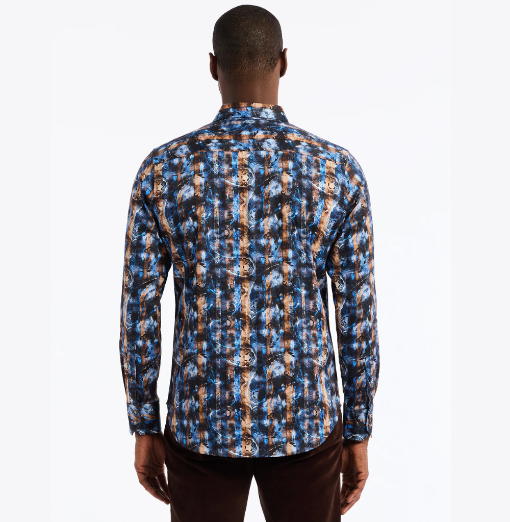 Robert Graham Remington Long Sleeve Button Down Shirt