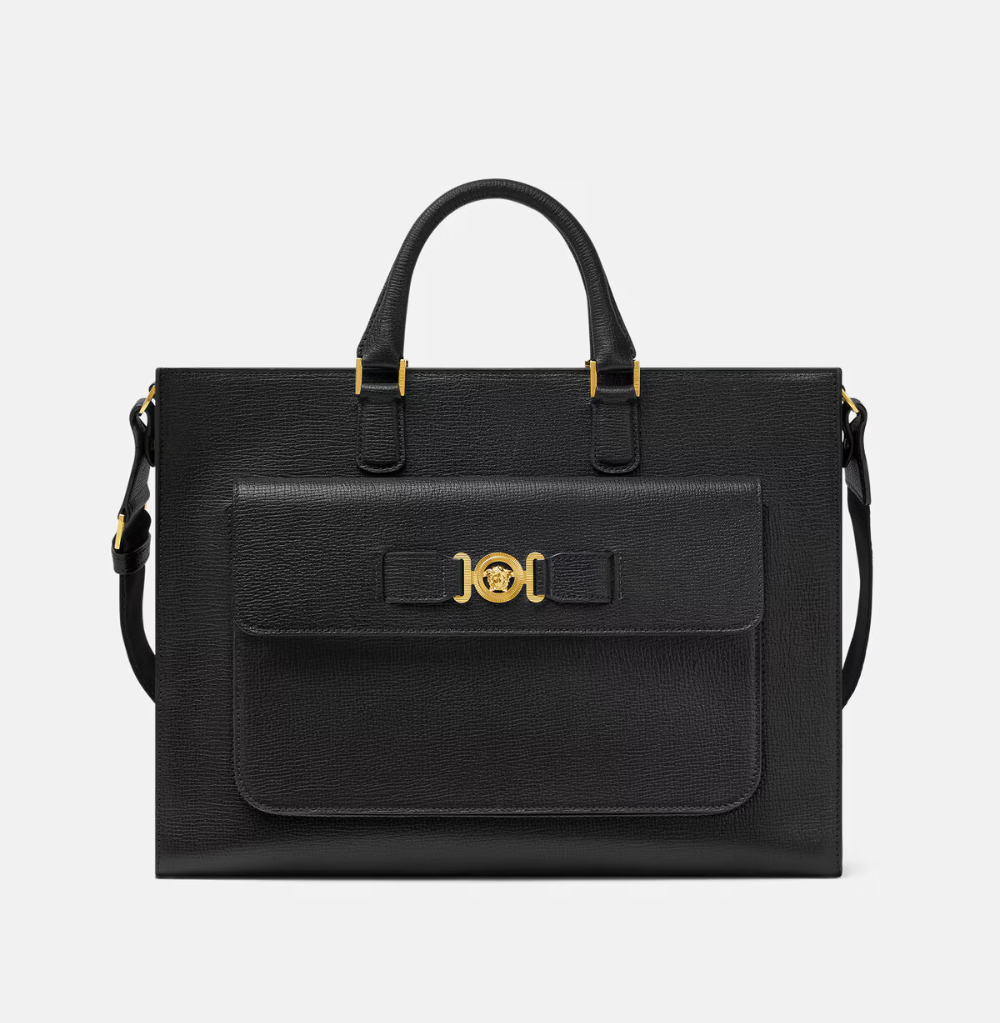 Versace Medusa Biggie Briefcase Bag