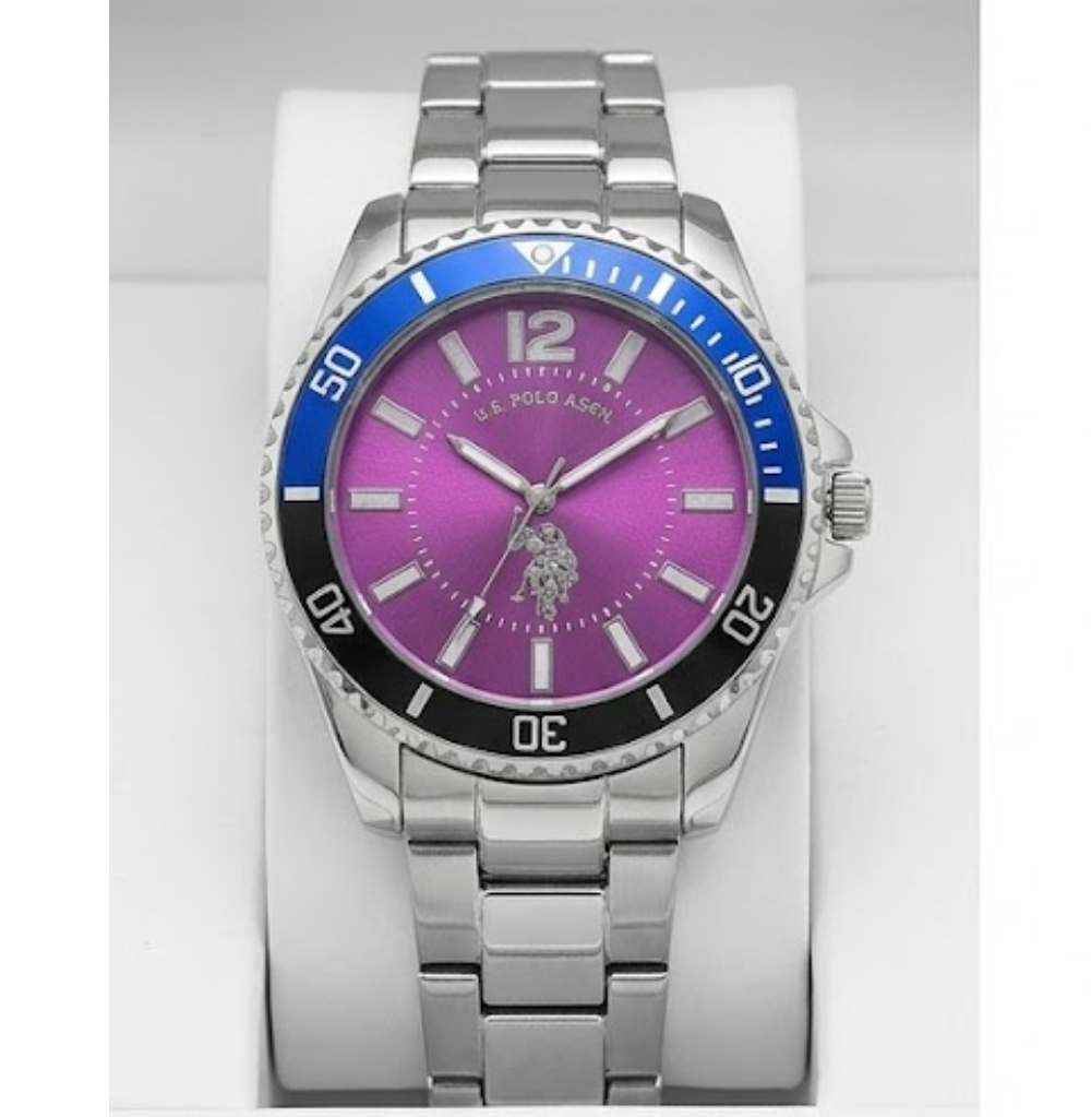 U.S. Polo Assn. Electric Violet Sport Watch