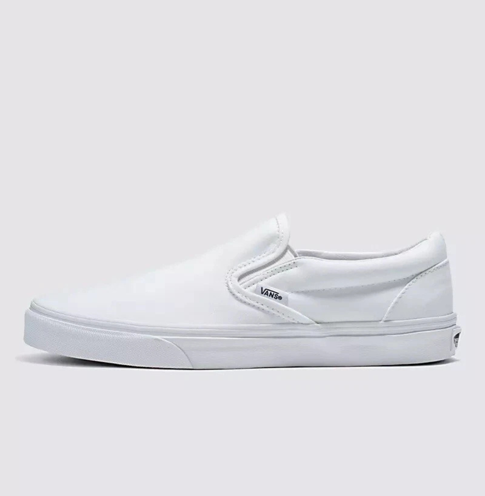 Vans Classic Slip-On Leather White Shoe