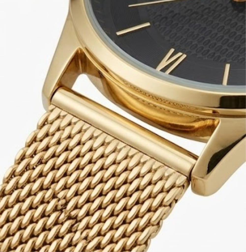 Joseph Abboud The Gold Date Bracelet Watch