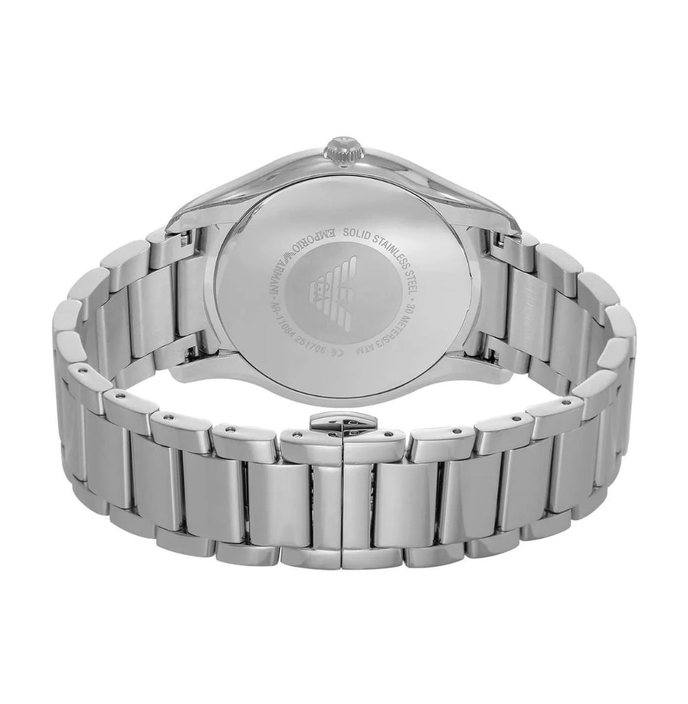 Emporio Armani Men's Valente Quartz Stainless Steel Watch
