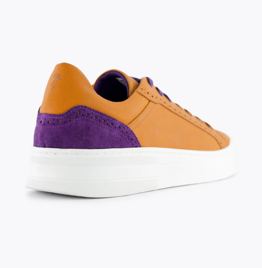 Robert Graham the Nightcap Cognac Sneaker