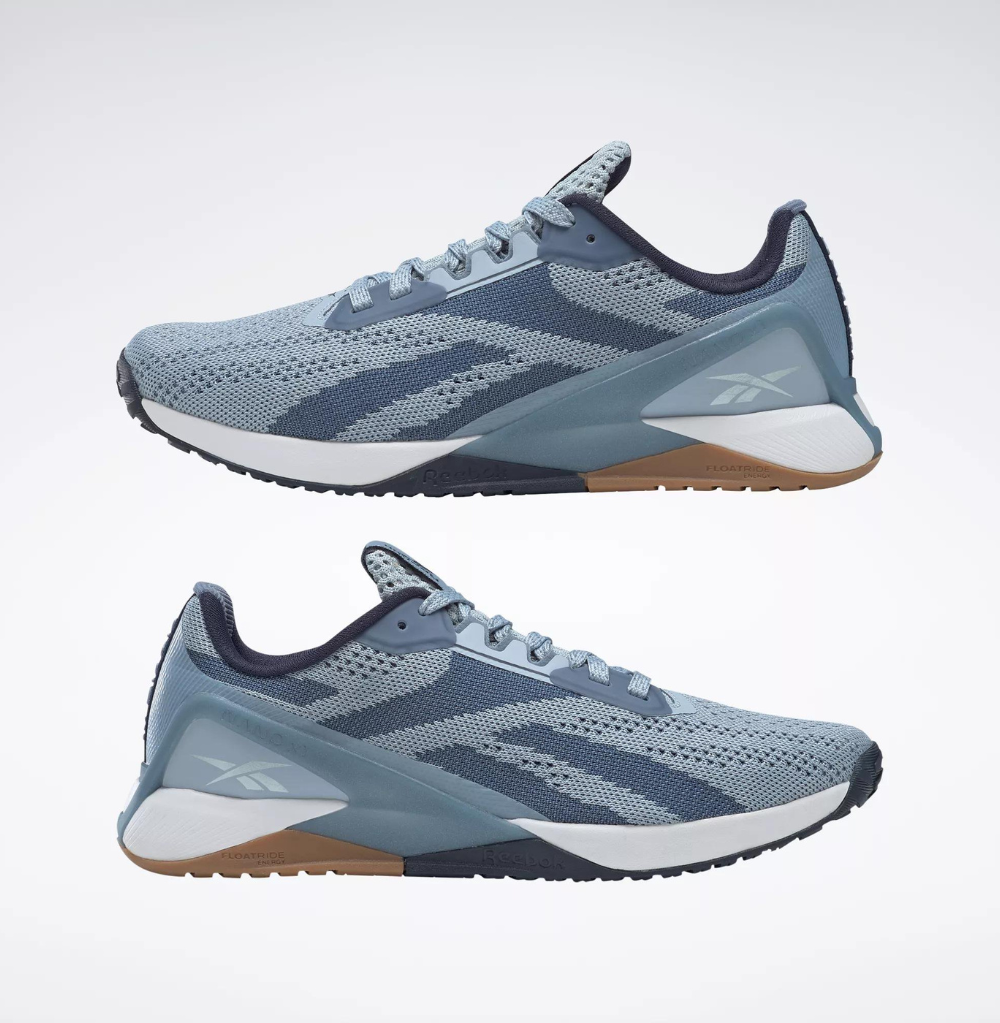 Reebok Women's Nano X1 Cross Trainer Gable Grey/Blue Slate/Vector Navy
