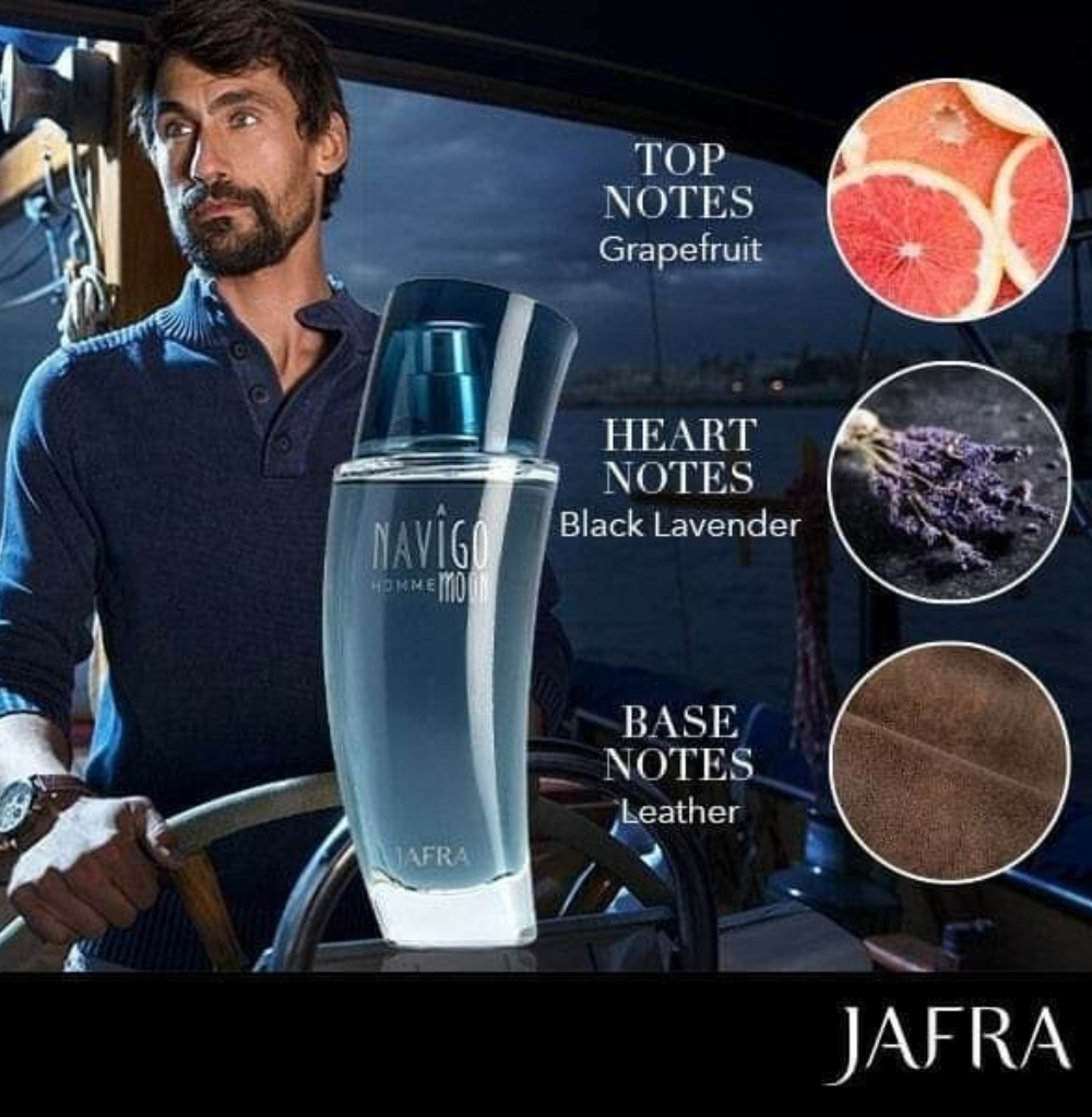 Jafra Navigo Homme Moon Eau De Toilette