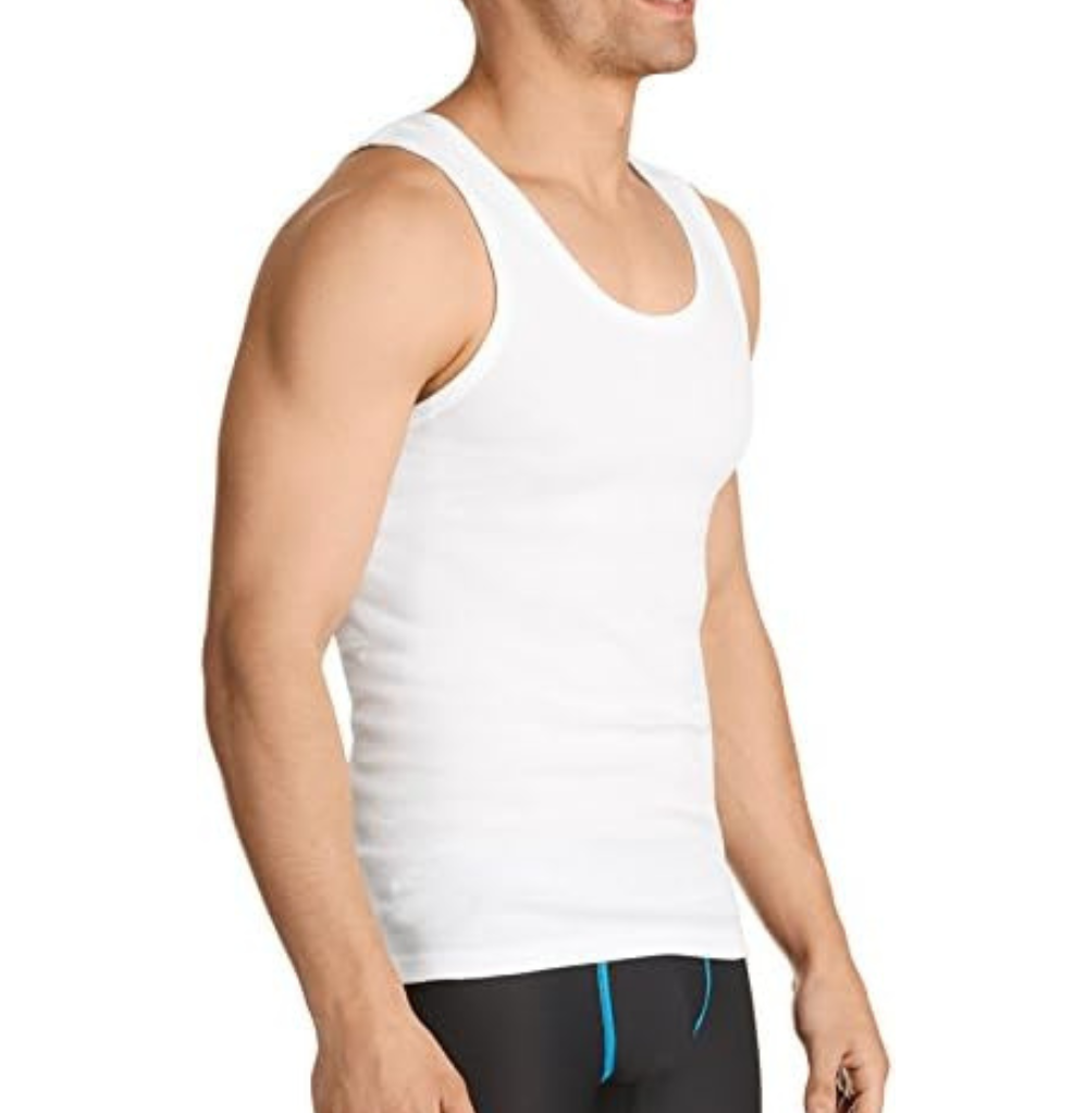 Jockey Classic Rib 2 Pack Singlet