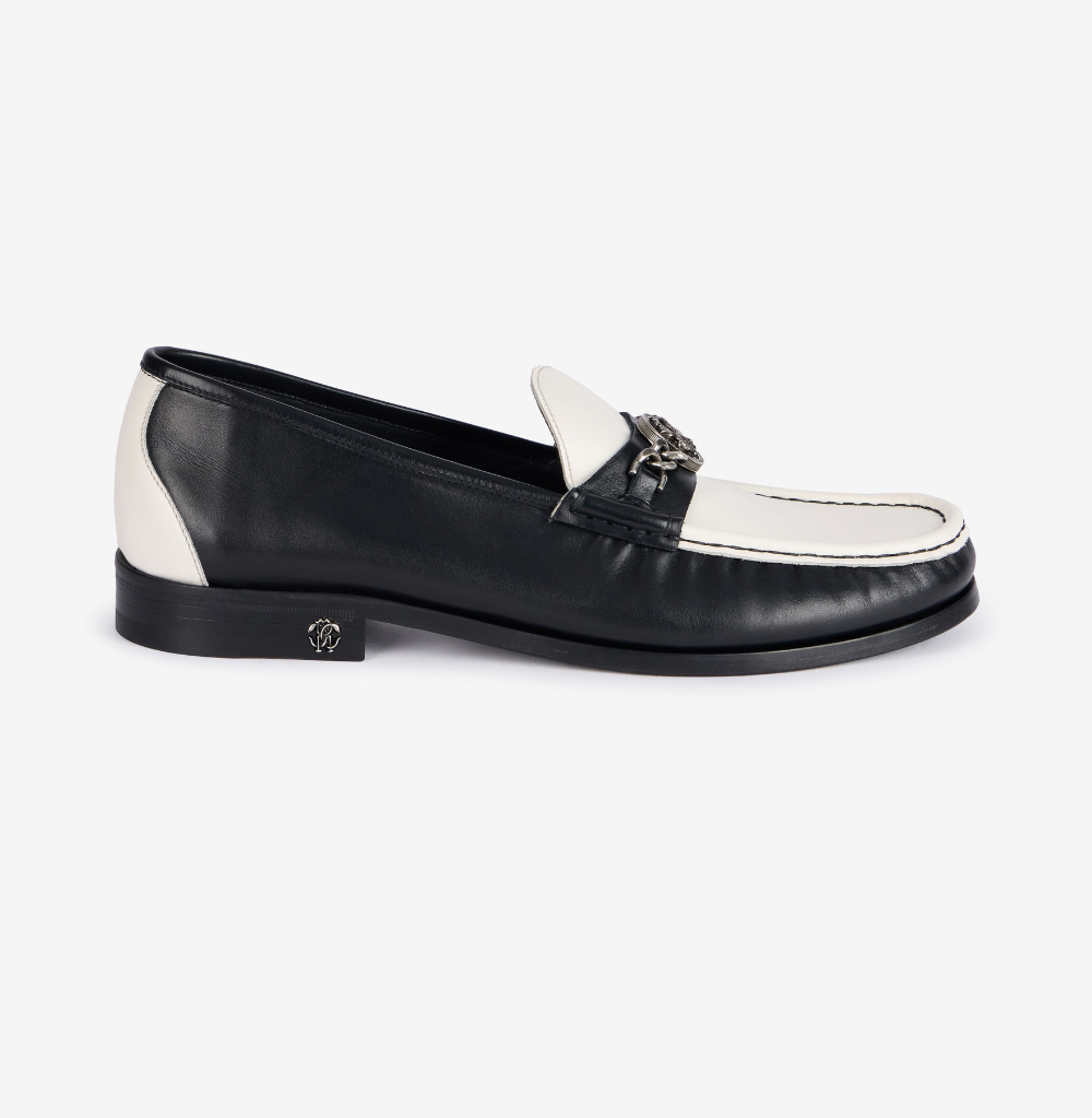 Roberto Cavalli URS014 PZ590 D0027 Calf Tresor Nero