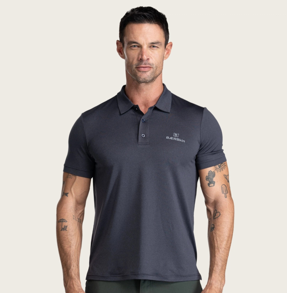 BÆRSkin Moisture Wicking Golfer Short Sleeves Polo