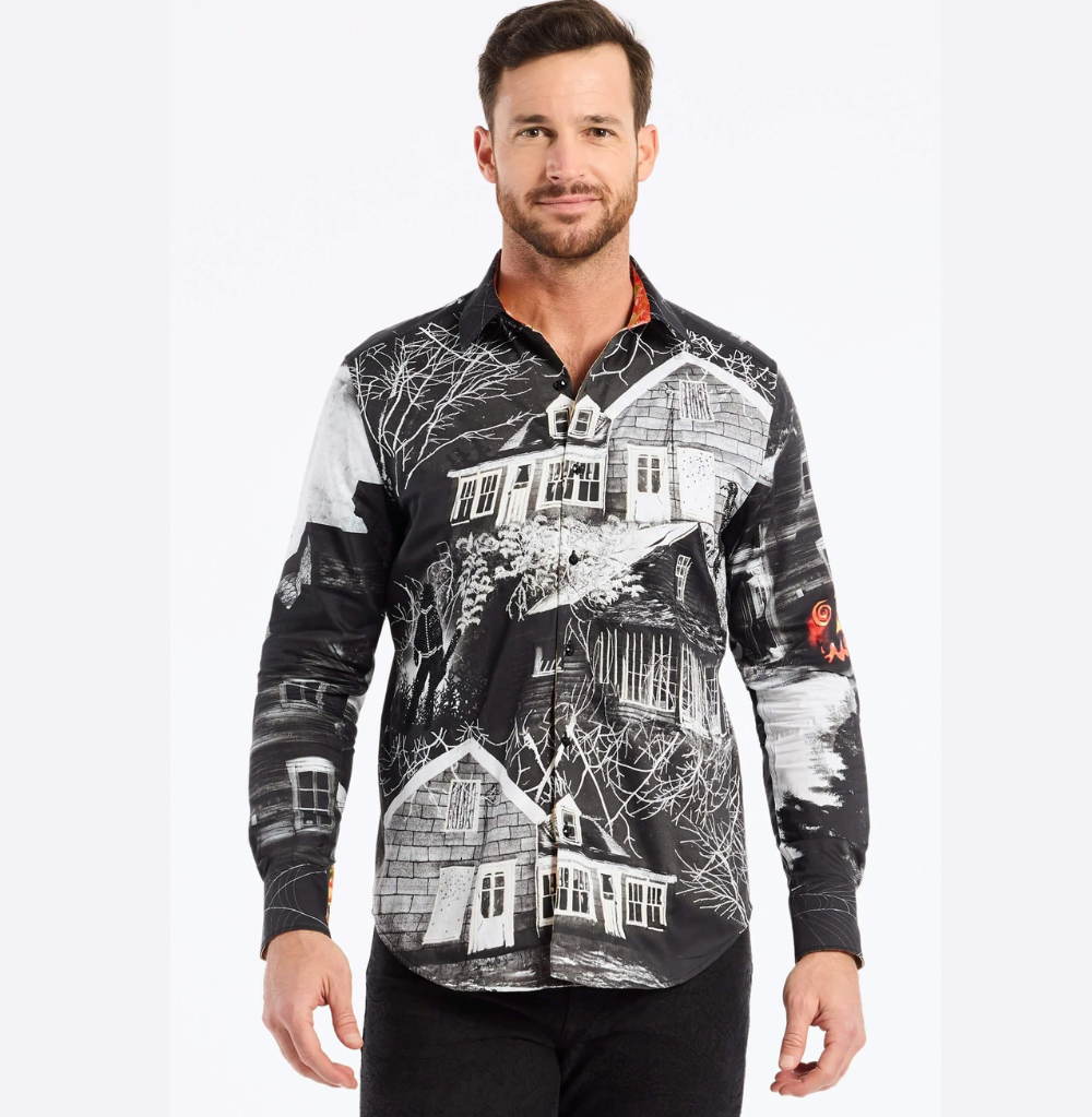 Robert Graham The Dark Side Long Sleeve Shirt Classic Fit