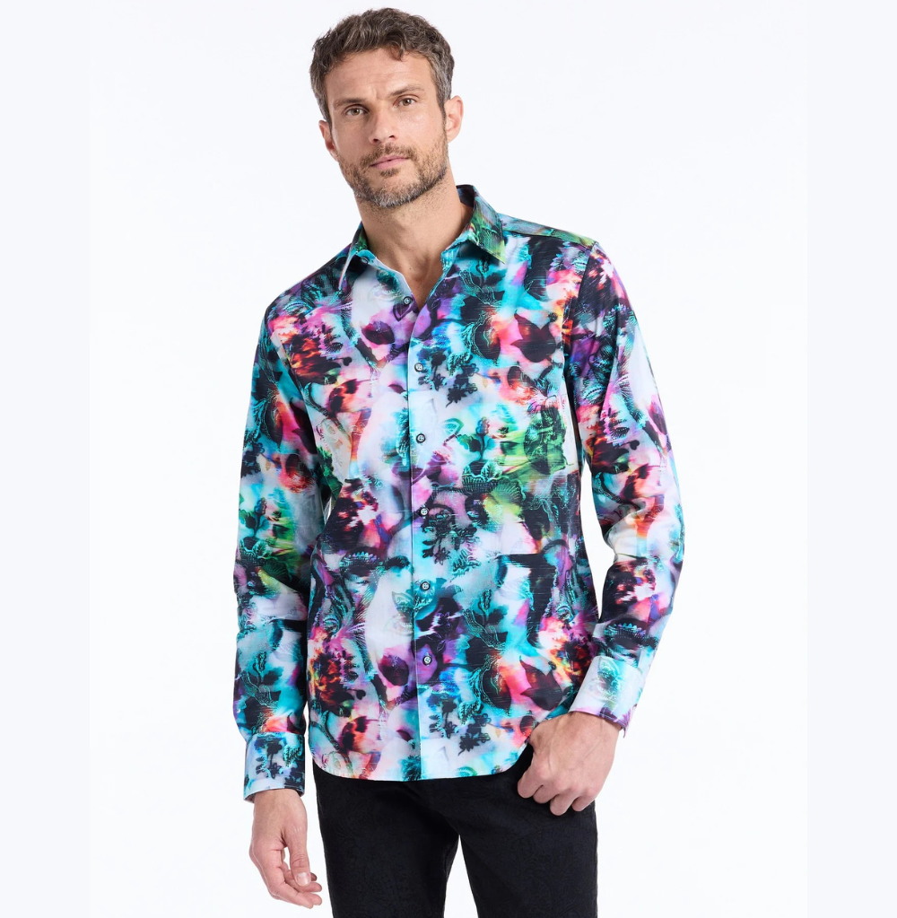 Robert Graham Ashbury Long Sleeve Button Down Shirt