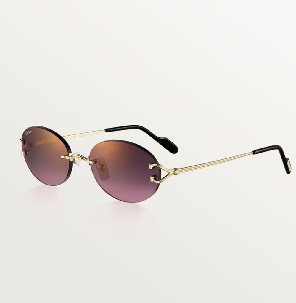 SUNGLASSES, CLASSIC C DE CARTIER MOTIF SUNGLASSES