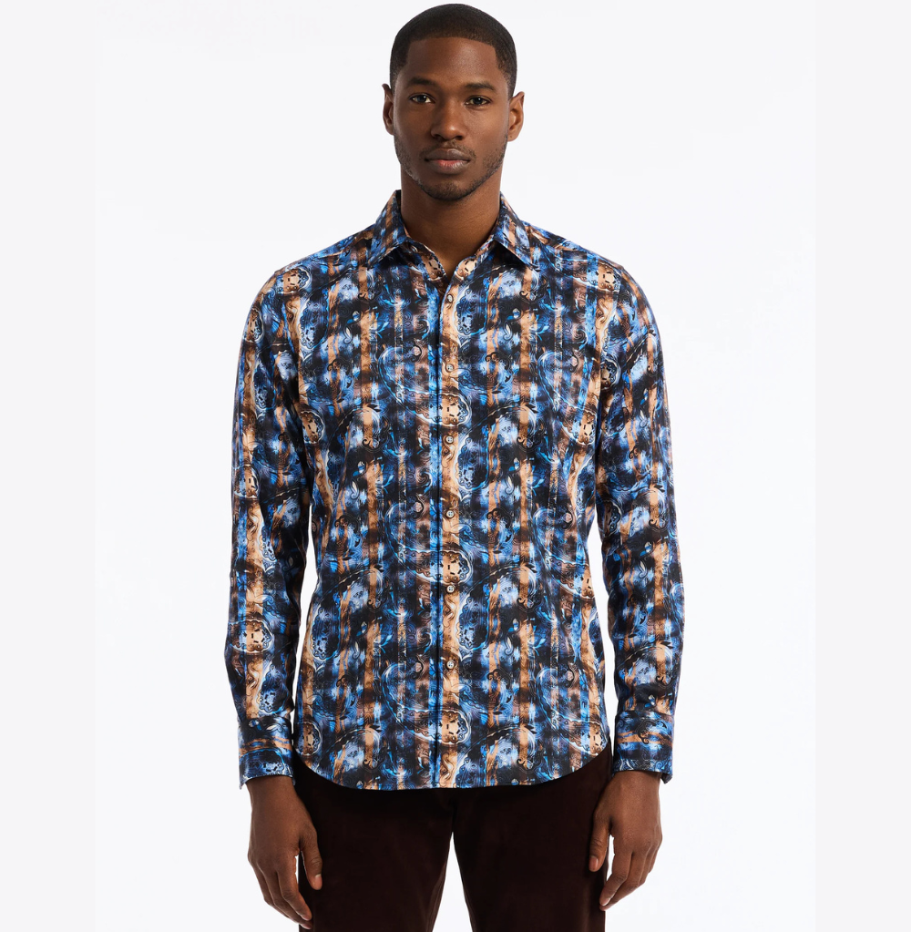Robert Graham Remington Long Sleeve Button Down Shirt