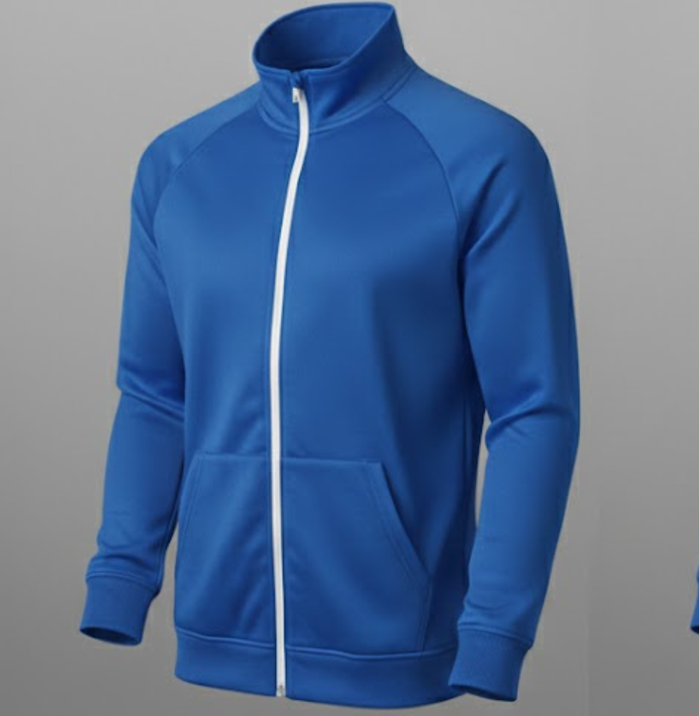 Balera Zip-Front Track Jacket - Royal