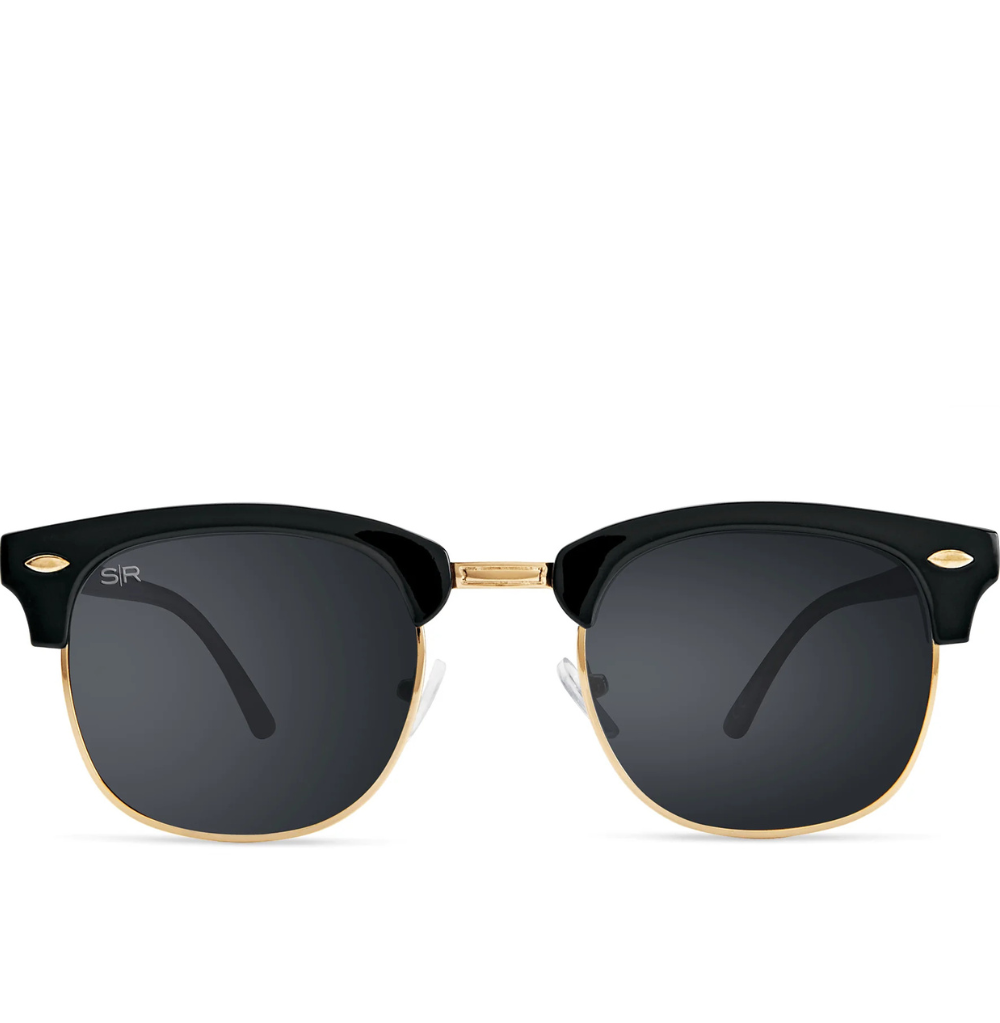 Shady Rays Oakmont Gold/Black Browline