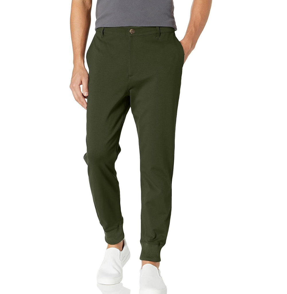 PAIGE Men's Elmwood Transcend Knit Tech Trouser Jogger Pant